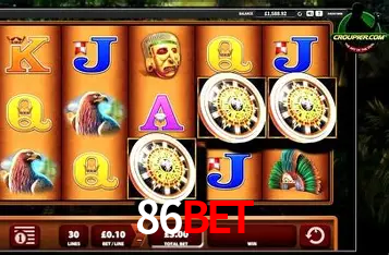 Interface do App 86BET